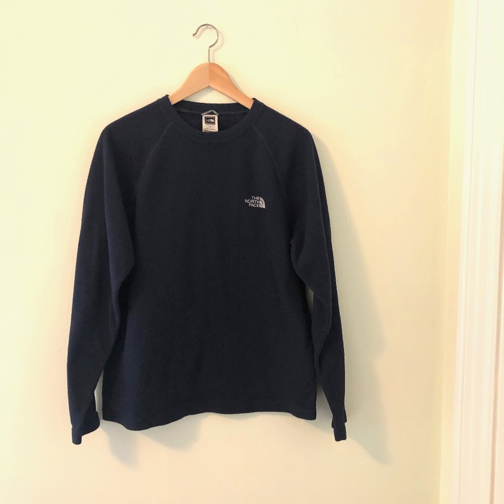 North Face Navy Pullover